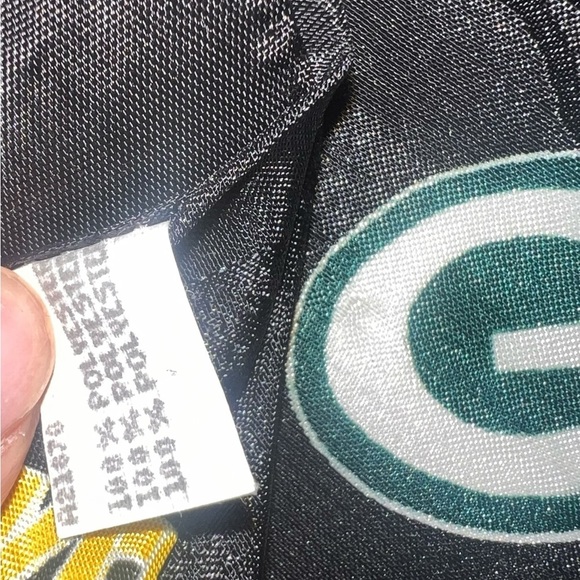 EUC Green Bay Packers NFL Team Apparel Black Navy Blue Men’s Neck Tie Set - Picture 6 of 7